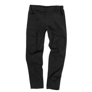 Result Mens Work-Guard Super Stretch Slim Chinos / Black